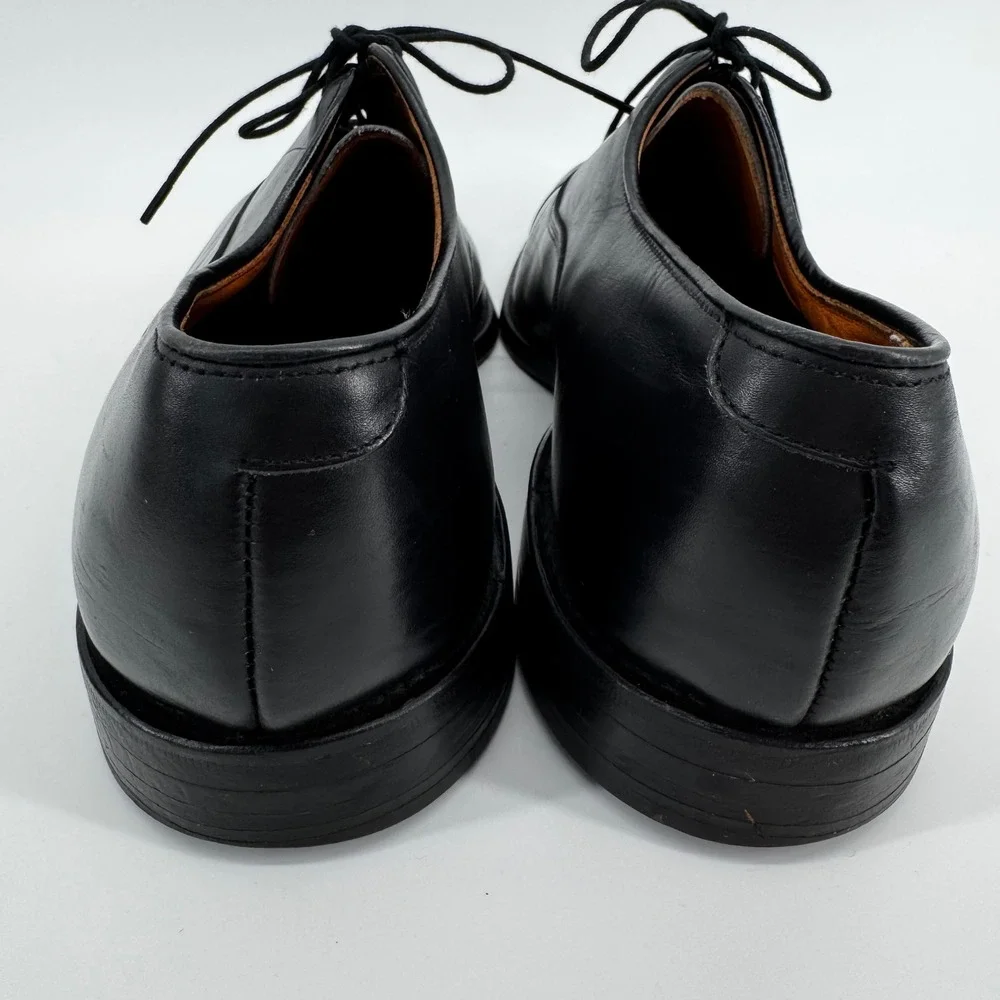Allen Edmonds Park Avenue Black Leather Cap Toe Oxford Dress Shoes Mens 9.5 D